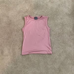 Pink full length tank top!